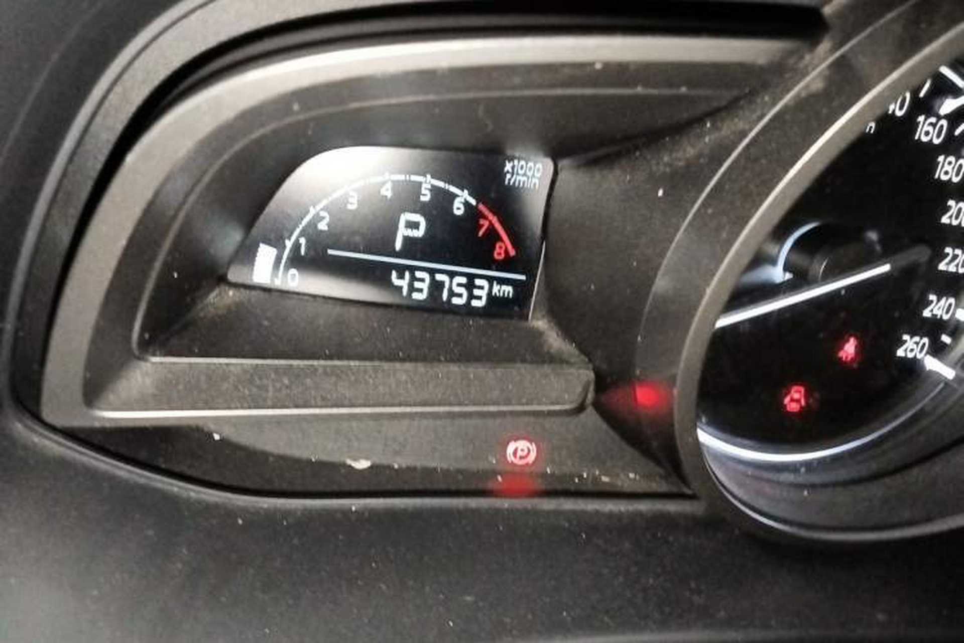 Used Mazda CX-4 2021 2.0L Automatic Two-Wheel Drive Blue Sky Exploration Edition Odometer Close Up