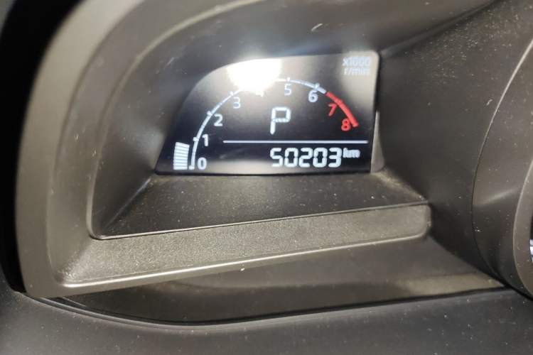 Used Mazda CX-4 2021 2.0L Automatic Two-Wheel Drive Blue Sky Exploration Edition Odometer Close Up