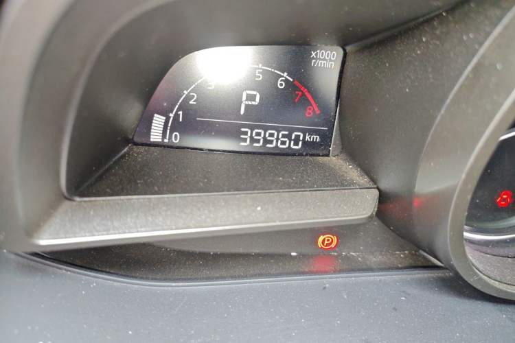 Used Mazda CX-4 2021 2.0L Automatic Two-Wheel Drive Blue Sky Dynamic Edition Odometer Close Up
