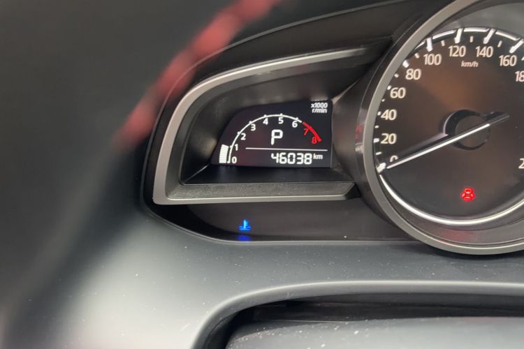 Used Mazda CX-4 2021 2.0L Automatic Two-Wheel Drive Blue Sky Dynamic Edition Odometer Close Up