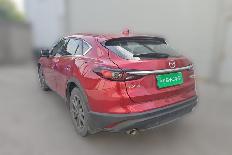 Used Mazda CX-4 2021 2.0L Automatic Two-Wheel Drive Blue Sky Exploration Edition Rear Left 45 Deg