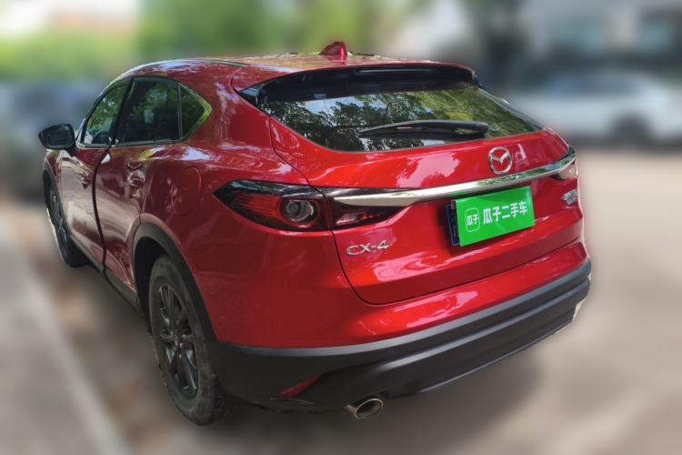 Used Mazda CX-4 2021 2.0L Automatic Two-Wheel Drive Blue Sky Youth Edition Rear Left 45 Deg