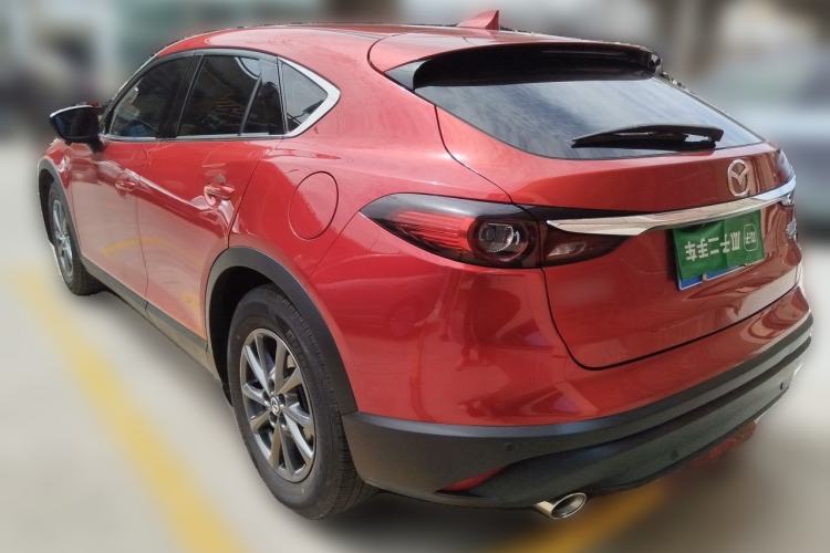 Used Mazda CX-4 2021 2.0L Automatic Two-Wheel Drive Blue Sky Dynamic Edition Rear Left 45 Deg