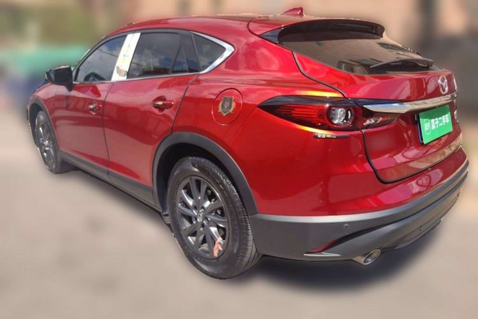 Used Mazda CX-4 2021 2.0L Automatic Two-Wheel Drive Blue Sky Dynamic Edition Rear Left 45 Deg