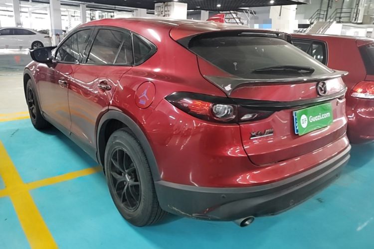 Used Mazda CX-4 2021 2.0L Automatic Two-Wheel Drive Blue Sky Exploration Edition Rear Left 45 Deg