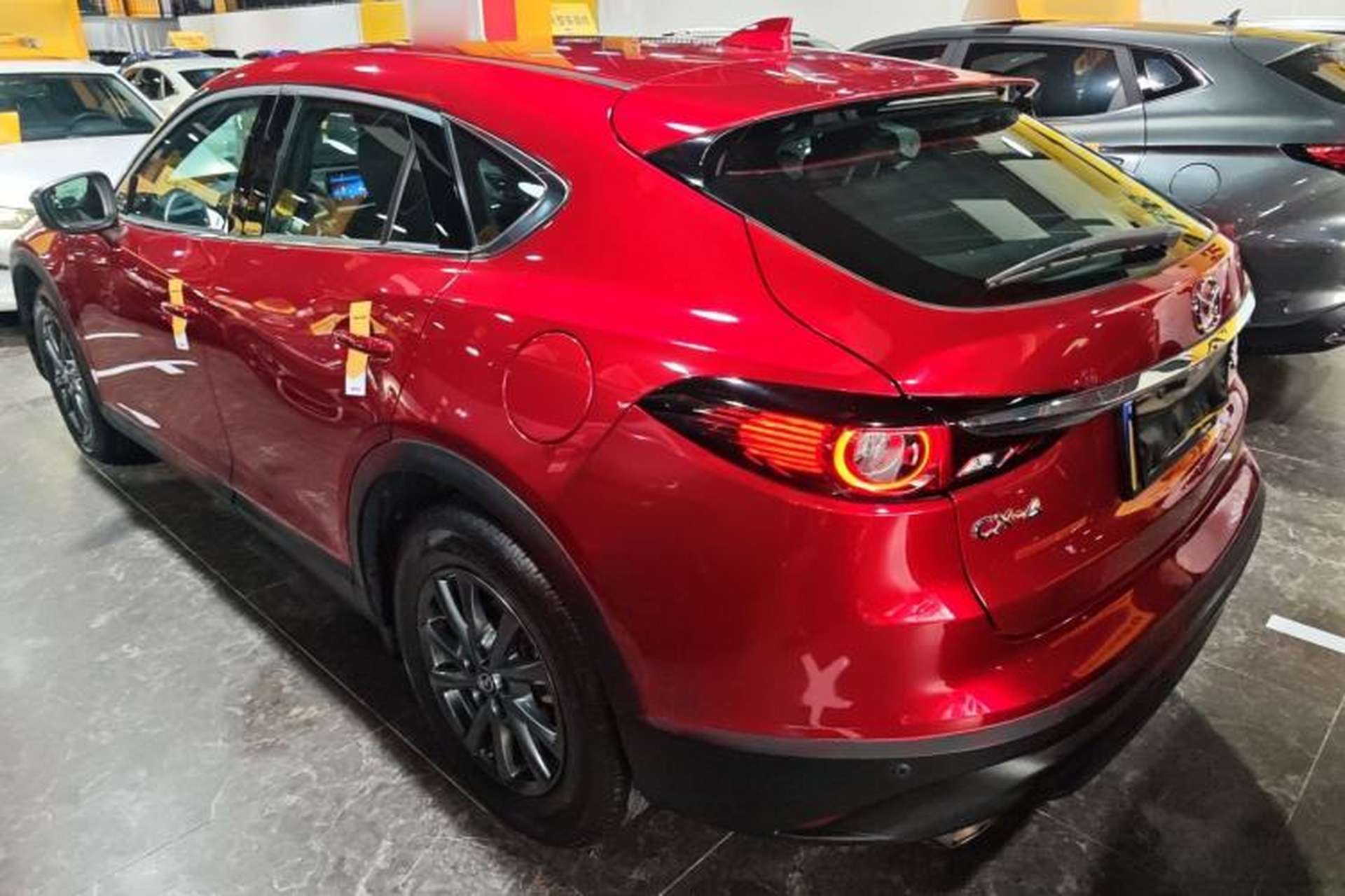Used Mazda CX-4 2021 2.0L Automatic Two-Wheel Drive Blue Sky Dynamic Edition Rear Left 45 Deg