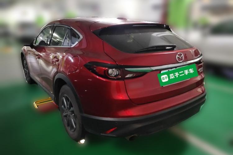 Used Mazda CX-4 2021 2.0L Automatic Two-Wheel Drive Blue Sky Exploration Edition Rear Left 45 Deg