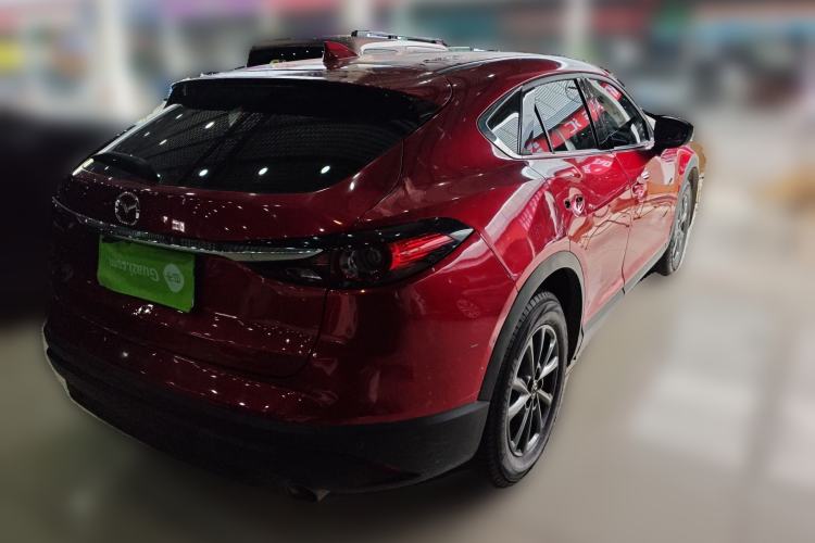 Used Mazda CX-4 2021 2.0L Automatic Two-Wheel Drive Blue Sky Dynamic Edition Rear Right 45 Deg