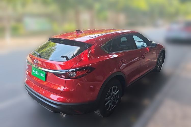Used Mazda CX-4 2021 2.0L Automatic Two-Wheel Drive Blue Sky Exploration Edition Rear Right 45 Deg