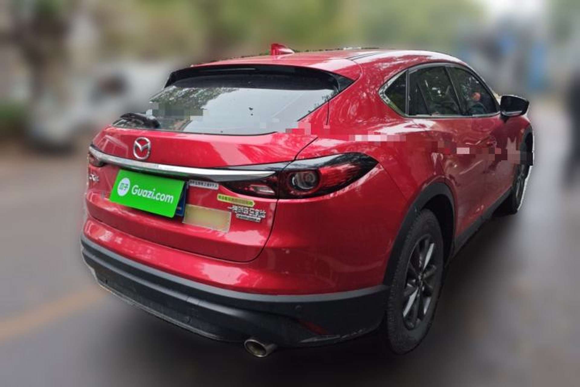 Used Mazda CX-4 2021 2.0L Automatic Two-Wheel Drive Blue Sky Exploration Edition Rear Right 45 Deg