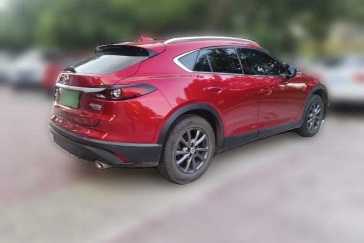 Used Mazda CX-4 2021 2.0L Automatic Two-Wheel Drive Blue Sky Dynamic Edition Rear Right 45 Deg