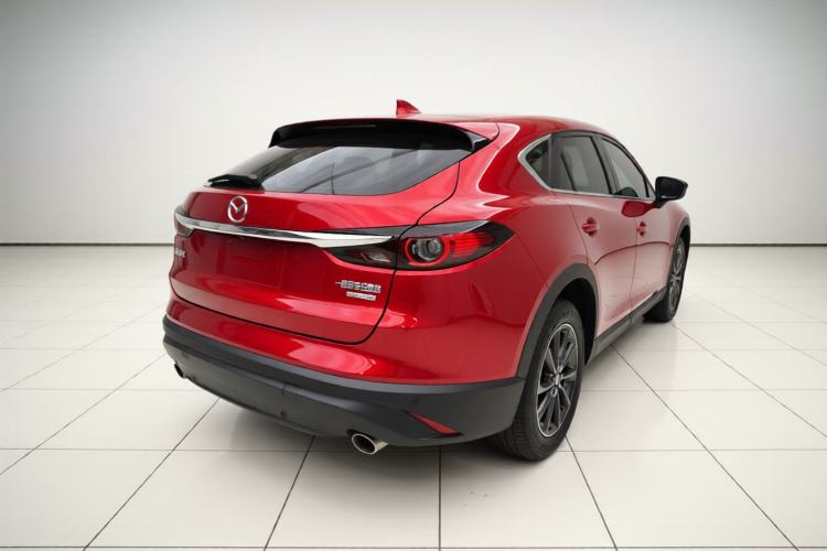 Used Mazda CX-4 2021 2.0L Automatic Two-Wheel Drive Blue Sky Exploration Edition Rear Right 45 Deg