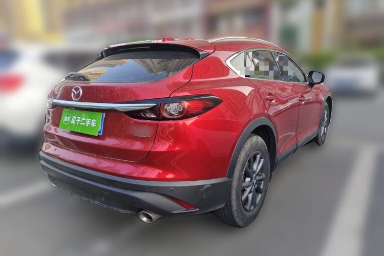 Used Mazda CX-4 2021 2.0L Automatic Two-Wheel Drive Blue Sky Luxury Edition Rear Right 45 Deg