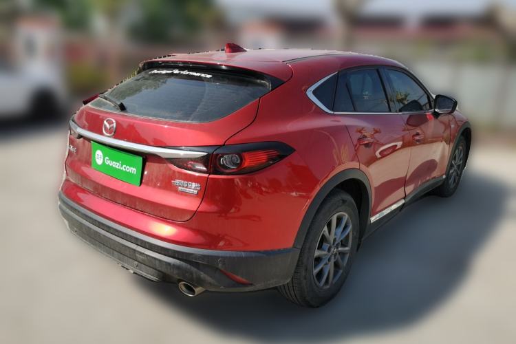Used Mazda CX-4 2021 2.0L Automatic Two-Wheel Drive Blue Sky Dynamic Edition Rear Right 45 Deg