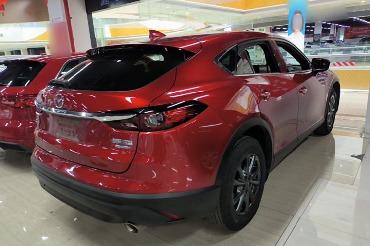 Used Mazda CX-4 2021 2.0L Automatic Two-Wheel Drive Blue Sky Exploration Edition Rear Right 45 Deg