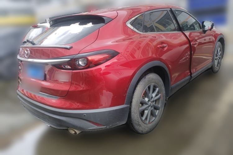 Used Mazda CX-4 2021 2.0L Automatic Two-Wheel Drive Blue Sky Dynamic Edition Rear Right 45 Deg