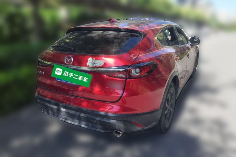 Used Mazda CX-4 2021 2.0L Automatic Two-Wheel Drive Blue Sky Dynamic Edition Rear Right 45 Deg