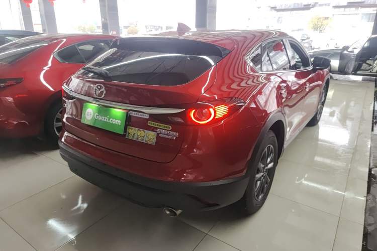 Used Mazda CX-4 2021 2.0L Automatic Two-Wheel Drive Blue Sky Exploration Edition Rear Right 45 Deg