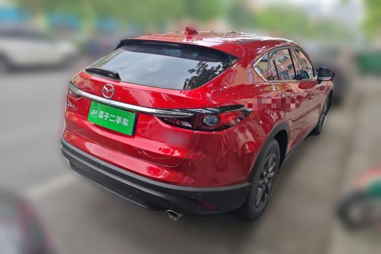 Used Mazda CX-4 2021 2.0L Automatic Two-Wheel Drive Blue Sky Dynamic Edition Rear Right 45 Deg
