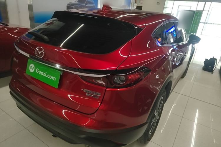 Used Mazda CX-4 2021 2.0L Automatic Two-Wheel Drive Blue Sky Exploration Edition Rear Right 45 Deg