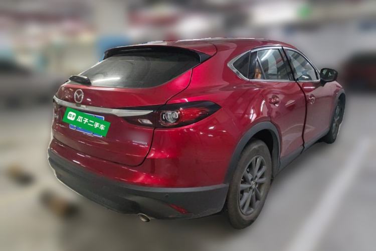 Used Mazda CX-4 2021 2.0L Automatic Two-Wheel Drive Blue Sky Dynamic Edition Rear Right 45 Deg