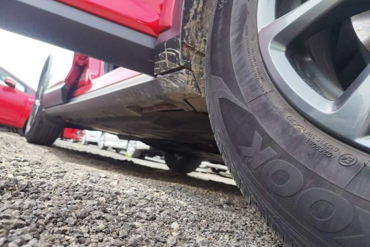 Used Mazda CX-4 2021 2.0L Automatic Two-Wheel Drive Blue Sky Exploration Edition Right Side Sill