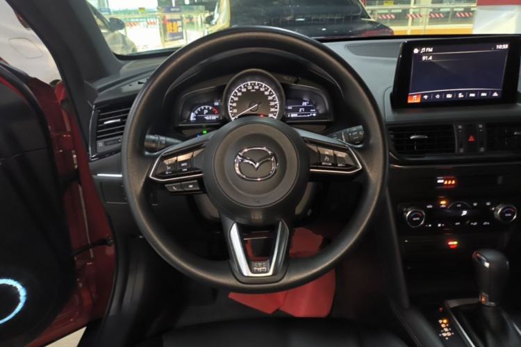 Used Mazda CX-4 2021 2.0L Automatic Two-Wheel Drive Blue Sky Exploration Edition Steering Wheel
