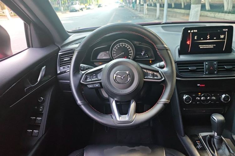 Used Mazda CX-4 2021 2.0L Automatic Two-Wheel Drive Blue Sky Exploration Edition Steering Wheel