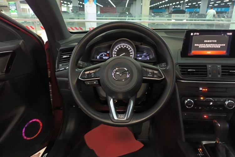 Used Mazda CX-4 2021 2.0L Automatic Two-Wheel Drive Blue Sky Exploration Edition Steering Wheel