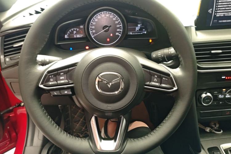 Used Mazda CX-4 2021 2.0L Automatic Two-Wheel Drive Blue Sky Exploration Edition Steering Wheel