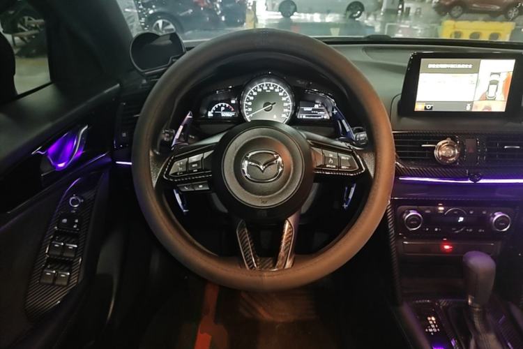Used Mazda CX-4 2021 2.0L Automatic Two-Wheel Drive Blue Sky Exploration Edition Steering Wheel