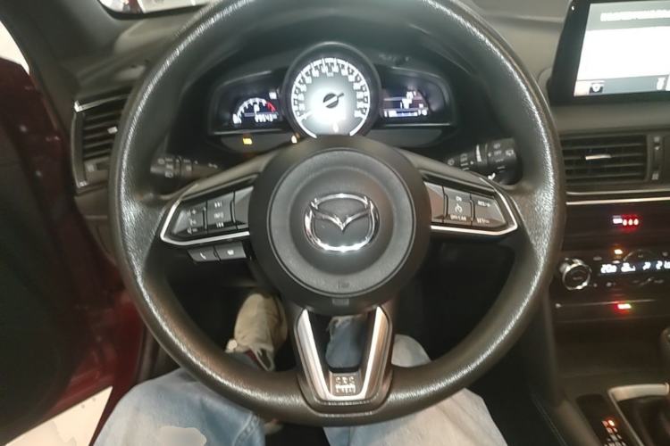 Used Mazda CX-4 2021 2.0L Automatic Two-Wheel Drive Blue Sky Exploration Edition Steering Wheel