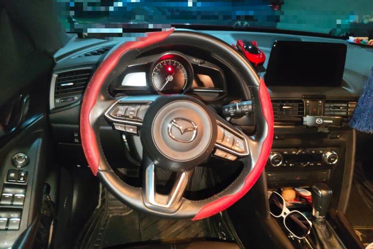 Used Mazda CX-4 2021 2.5L Automatic All-Wheel Drive Blue Sky Passion Edition Steering Wheel