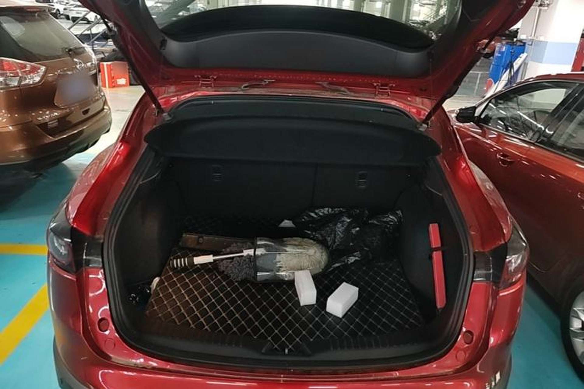 Used Mazda CX-4 2021 2.0L Automatic Two-Wheel Drive Blue Sky Exploration Edition Trunk