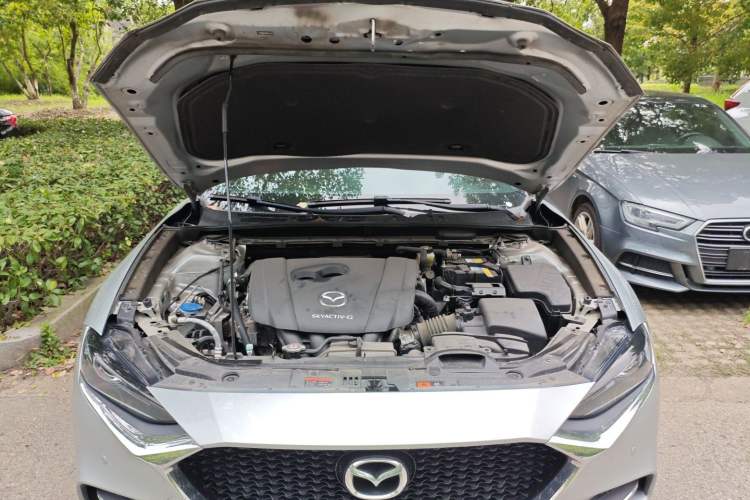 Used Mazda CX-4 2021 2.0L Automatic Two-Wheel Drive Blue Sky Exploration Edition Engine Bay