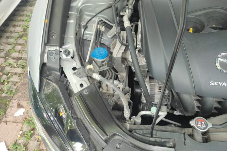Used Mazda CX-4 2021 2.0L Automatic Two-Wheel Drive Blue Sky Exploration Edition Engine Bay Right
