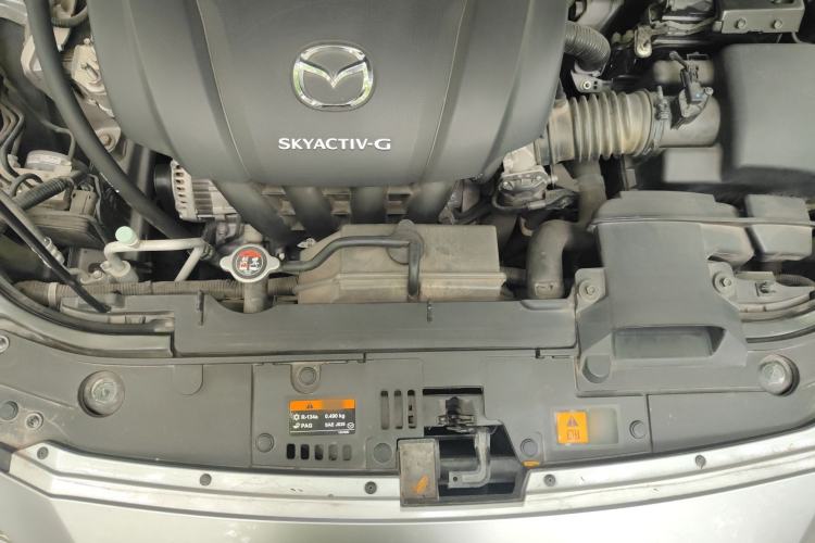 Used Mazda CX-4 2021 2.0L Automatic Two-Wheel Drive Blue Sky Exploration Edition Engine Bay