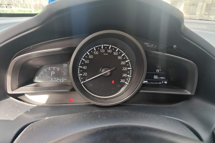 Used Mazda CX-4 2021 2.0L Automatic Two-Wheel Drive Blue Sky Luxury Edition Instrument Cluster