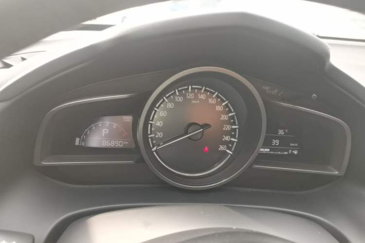 Used Mazda CX-4 2021 2.0L Automatic Two-Wheel Drive Blue Sky Luxury Edition Instrument Cluster
