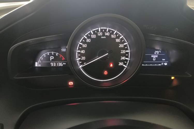 Used Mazda CX-4 2021 2.0L Automatic Two-Wheel Drive Blue Sky Dynamic Edition Instrument Cluster