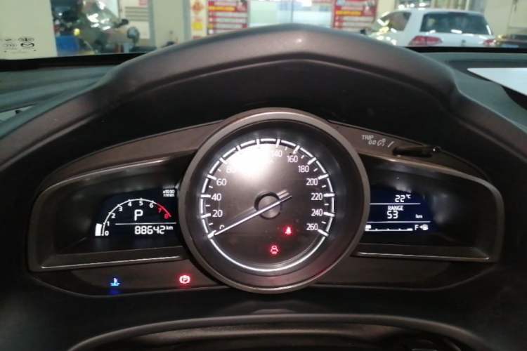 Used Mazda CX-4 2021 2.0L Automatic Two-Wheel Drive Blue Sky Dynamic Edition Instrument Cluster