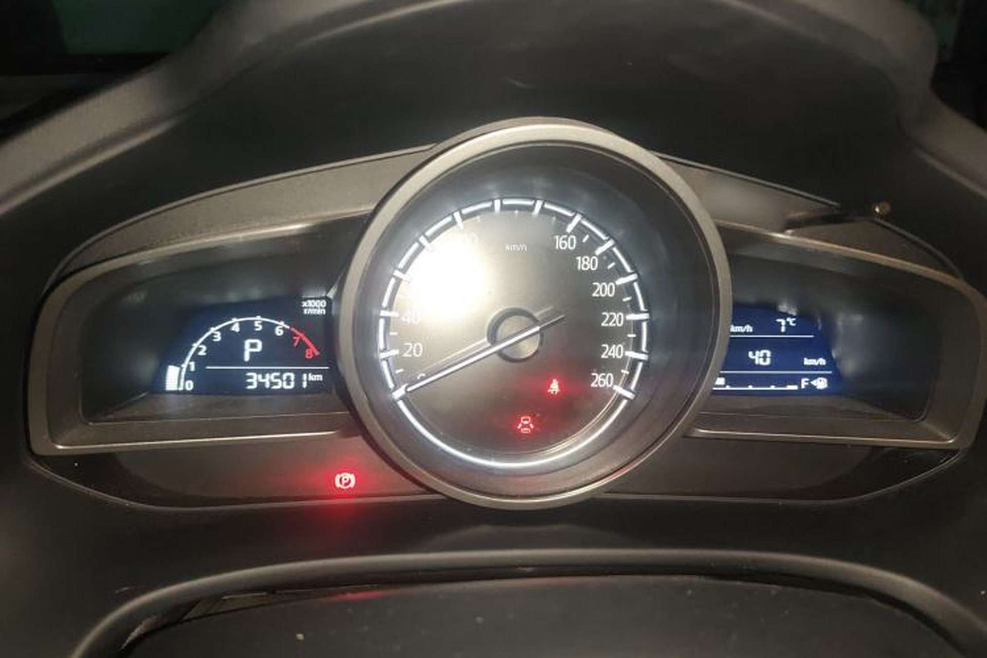 Used Mazda CX-4 2021 2.0L Automatic Two-Wheel Drive Blue Sky Dynamic Edition Instrument Cluster