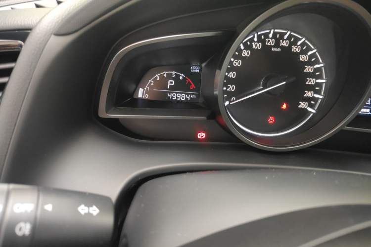 Used Mazda CX-4 2021 2.0L Automatic Two-Wheel Drive Blue Sky Exploration Edition Odometer Close Up