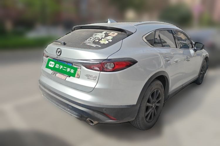 Used Mazda CX-4 2021 2.0L Automatic Two-Wheel Drive Blue Sky Luxury Edition Rear Right 45 Deg