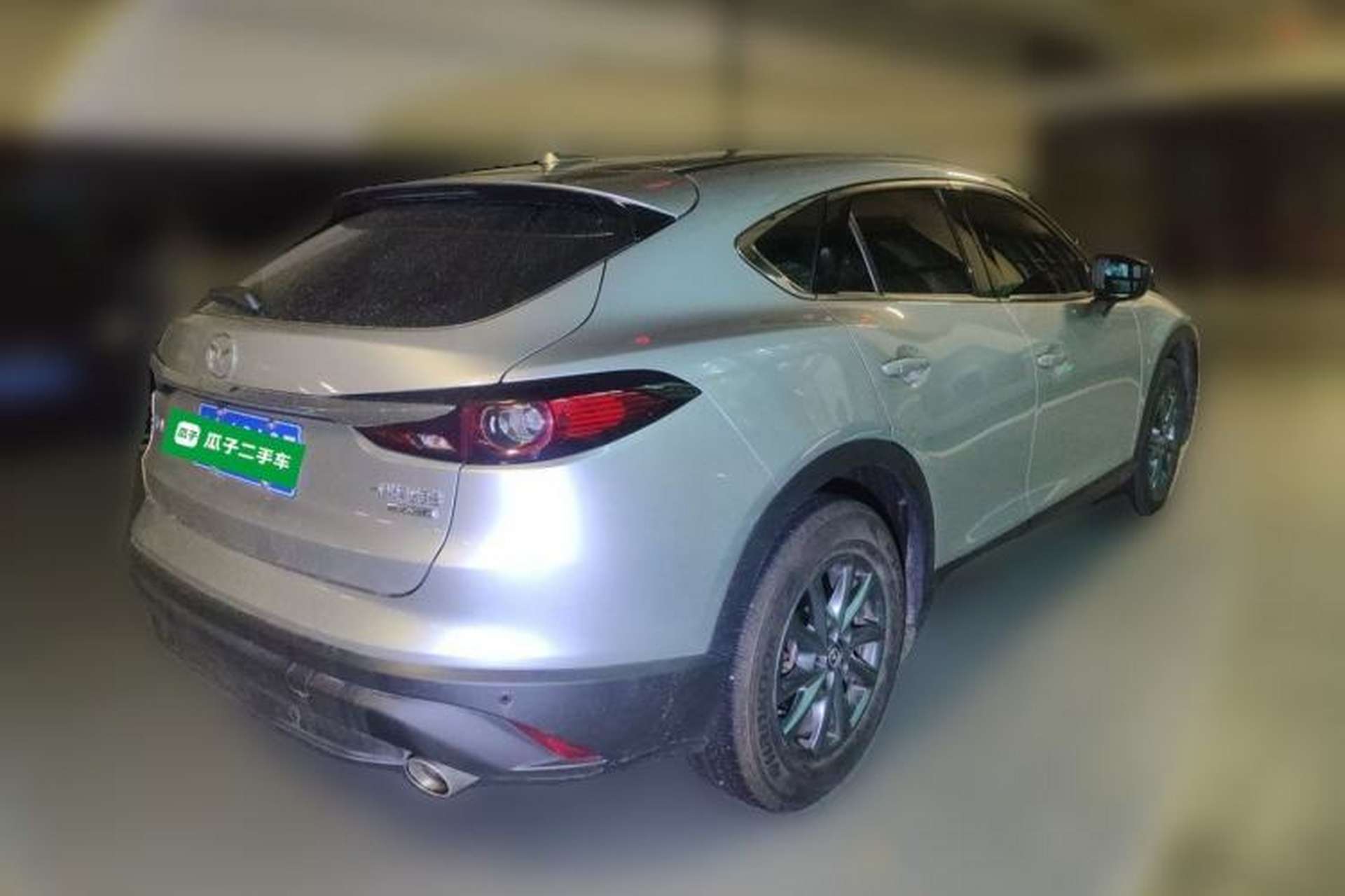 Used Mazda CX-4 2021 2.0L Automatic Two-Wheel Drive Blue Sky Dynamic Edition Rear Right 45 Deg