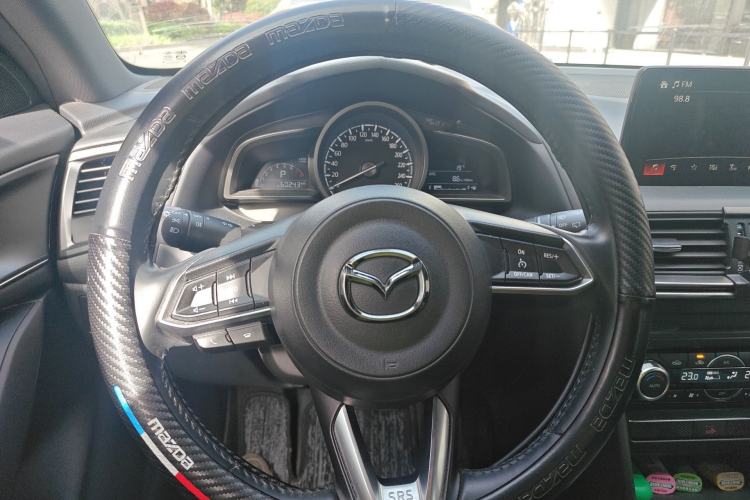 Used Mazda CX-4 2021 2.0L Automatic Two-Wheel Drive Blue Sky Luxury Edition Steering Wheel