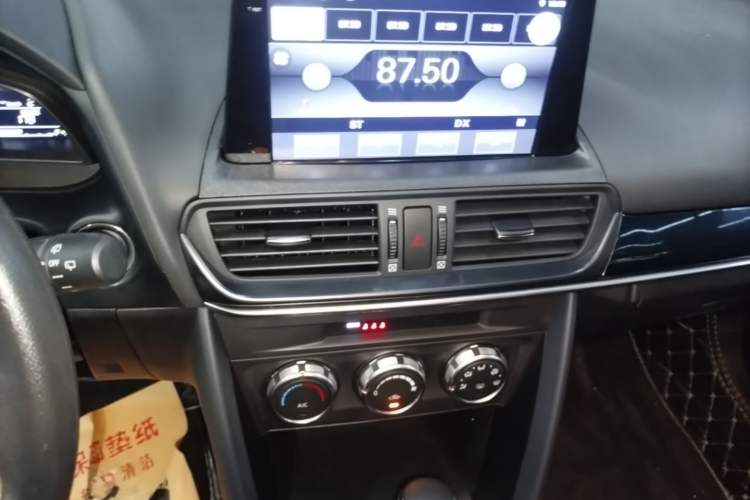 Used Mazda CX-4 2021 2.0L Automatic Two-Wheel Drive Blue Sky Dynamic Edition Audio And AC Panel