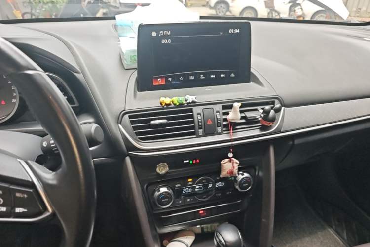 Used Mazda CX-4 2021 2.0L Automatic Two-Wheel Drive Blue Sky Luxury Edition Audio And AC Panel