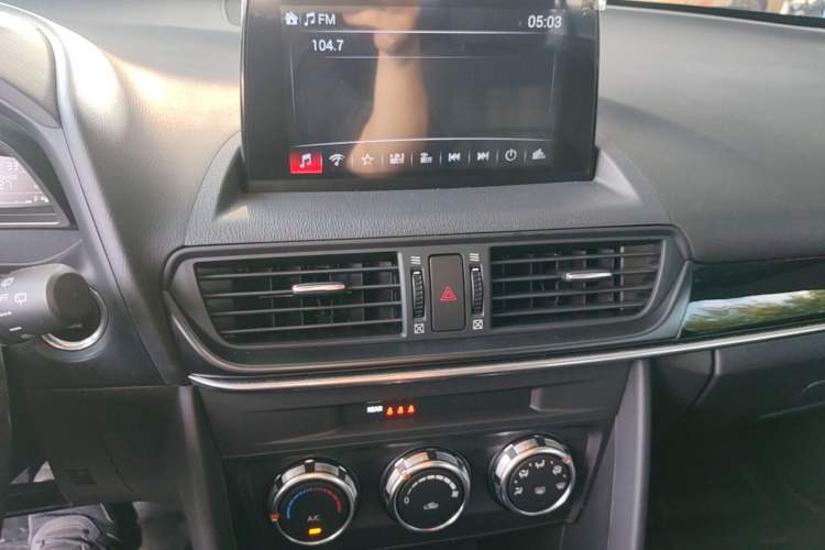 Used Mazda CX-4 2021 2.0L Automatic Two-Wheel Drive Blue Sky Dynamic Edition Audio And AC Panel