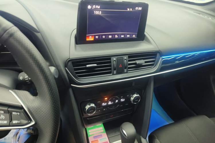 Used Mazda CX-4 2021 2.0L Automatic Two-Wheel Drive Blue Sky Exploration Edition Audio And AC Panel